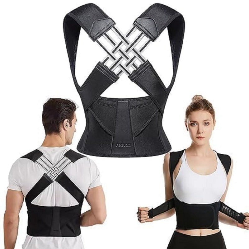 Posture Corrector Free Size Designed to provide exceptional Back Straight And Shoulder Support Belt