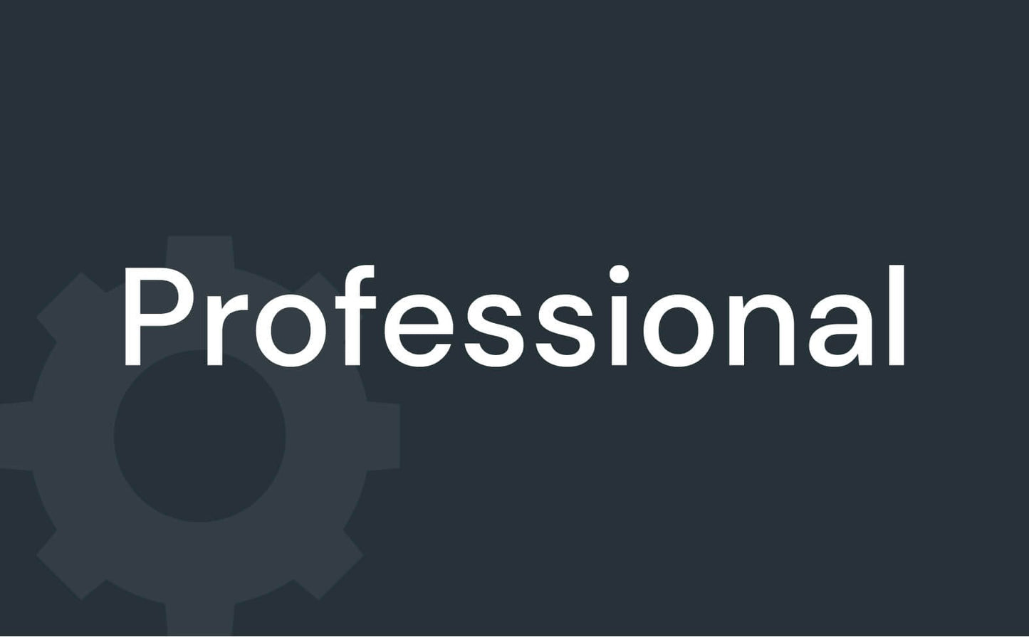 Professional