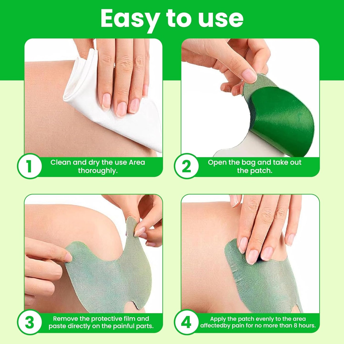 Knee Pain Relief Patch | Herbal Pain Relief Knee Patch