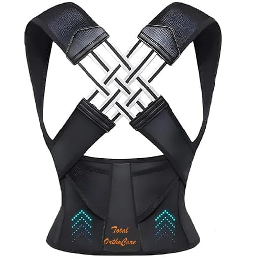 Posture Corrector Free Size Designed to provide exceptional Back Straight And Shoulder Support Belt