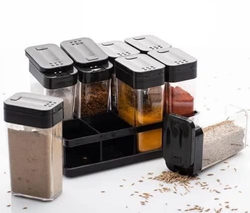 Airtight Masala Box Pack of 8 with FREE stickers