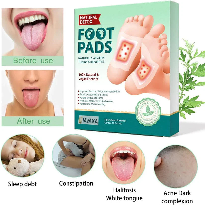 Premium Detox Foot Patches (Pack of 10) – Buy 1 Get 1 Free