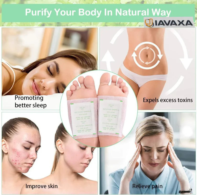 Premium Detox Foot Patches (Pack of 10) – Buy 1 Get 1 Free