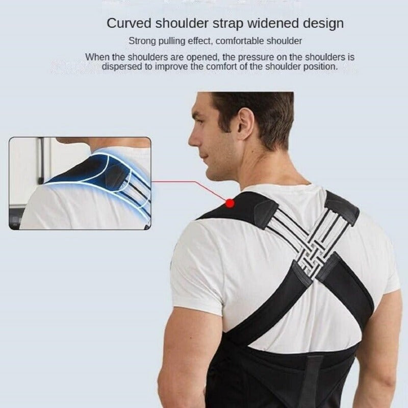 Posture Corrector Free Size Designed to provide exceptional Back Straight And Shoulder Support Belt