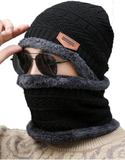Beanie Cap & Muffler for Men