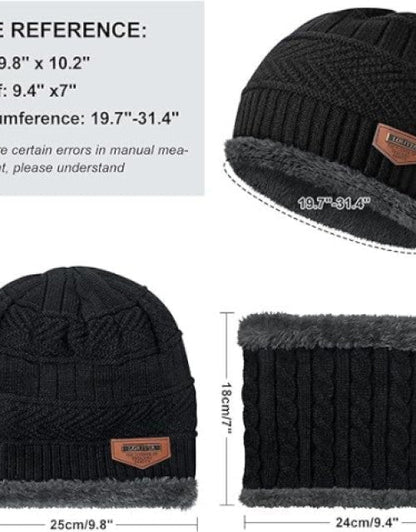 Beanie Cap & Muffler for Men