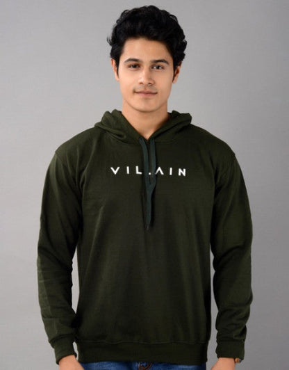 Brand Logo Printed Hooded Sweatshirt