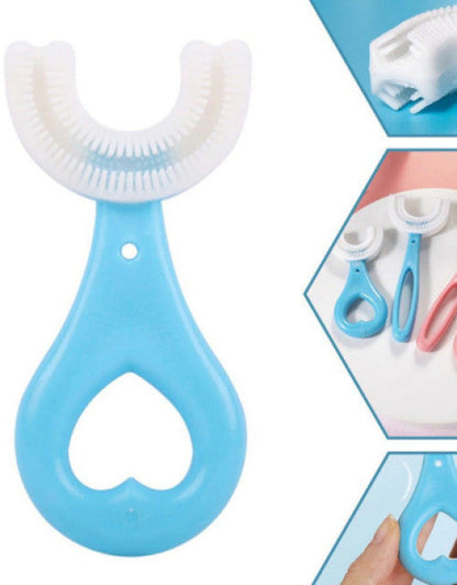MPG Kids 360 ° U-Shaped Teeth Whitening Toothbrush (Pack of 1)